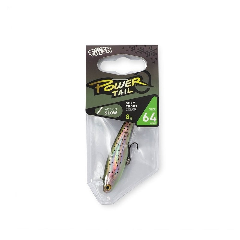 Leurre FIIISH Power Tail 64 mm - 64 mm, 8