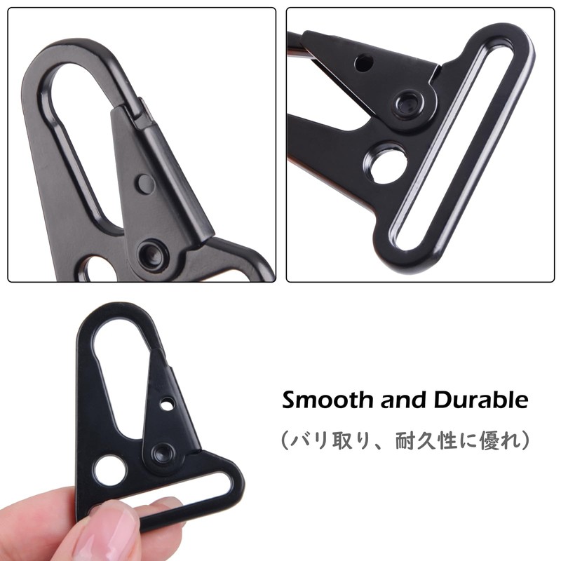TRIWONDER Enlarged Mouth Clips HK Hook Heavy Duty Snap Hooks