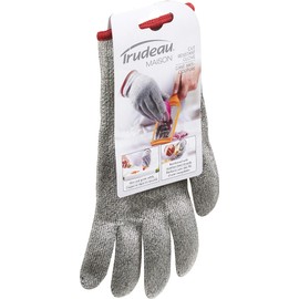 Trudeau Single Cut-Resistant Food Grade Safety Kitchen Cooking Glove with Stainless Steel Strands