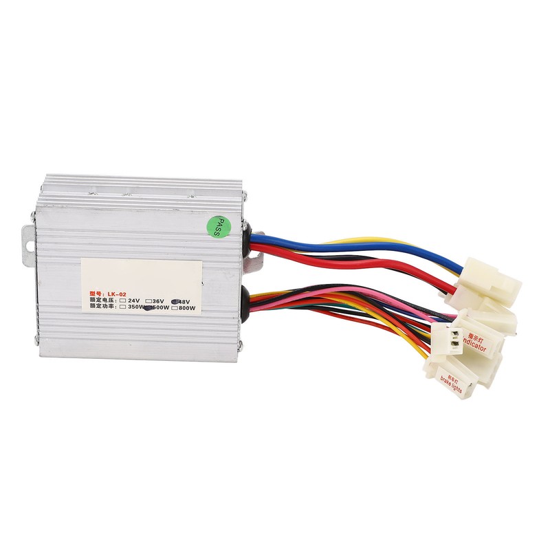 Electric Bike Brush Controller Professional 48V 500W Aluminium Alloy Motor