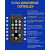 DUOFU365 LED Remote Controller, DC 5-24V Mini Wireless Remote Controller