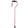 SkyMed Fashionable Offset Walking Cane Color: Pink