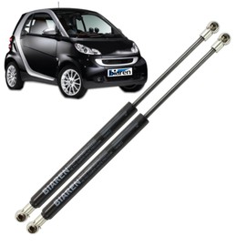 BIAREN 2x Rear Tailgate Boot Gas Struts For Smart City Coupe Fortwo 1998-2007 Lift Support System 130 (N) 305 MM 113000013 0000618V007