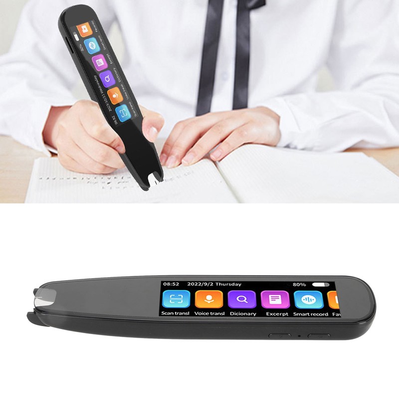 Translation Pen 3.7in Screen Multi Language Voice Photo Online Offline