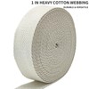 1 inch Cotton Webbing Braid Handles Bag Strap 15ft High