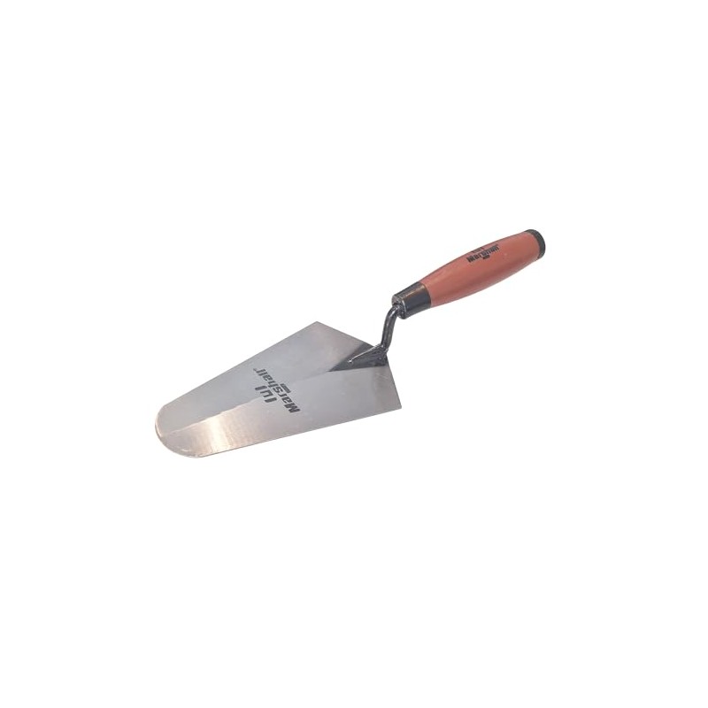 Marshall Tools Brick Trowel with ProGrip Handle for Mixing and