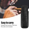 Cigar Case 2 Finger Moisturizing Faux Leather Portable Cigar Box