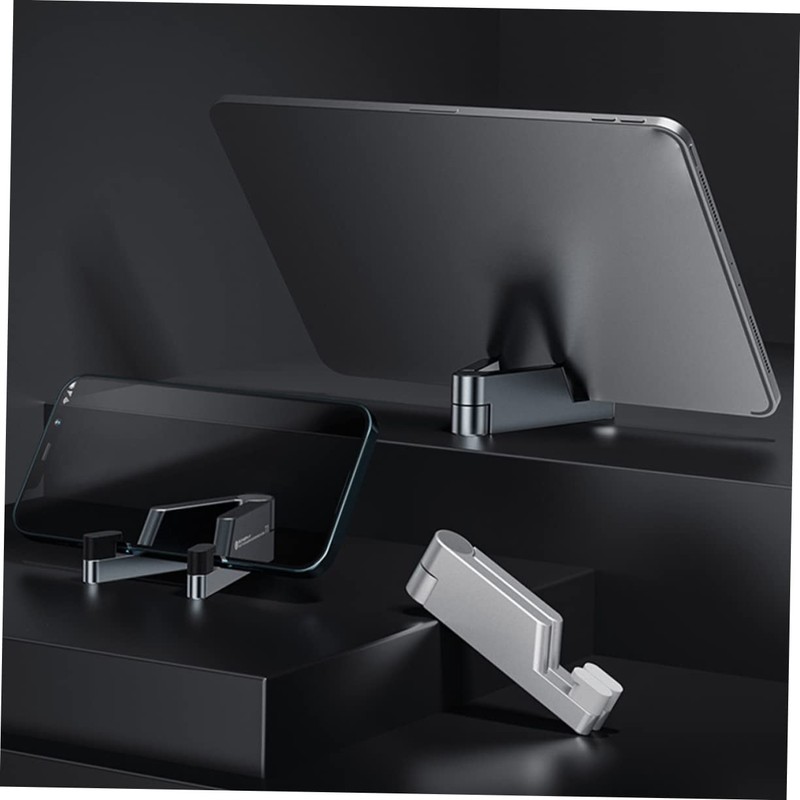 jojofuny Aluminum Alloy Folding Phone Stand Desktop Holder for Tablets