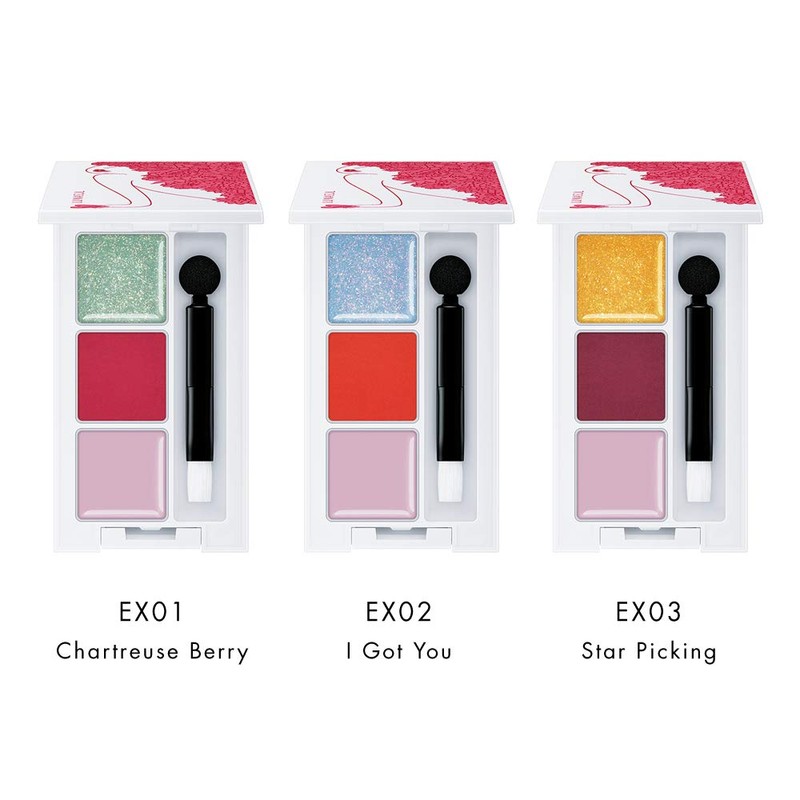 Lunasol EX03 Tempting Layer Palette Lipstick EX03 Star Picking, 0.1