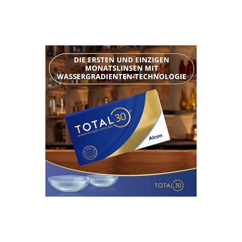 TOTAL30 Monatslinsen weich | 3 St√ºck | BC 8.4 mm