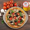 Non-Stick Pizza Pan with Silicone Handle 1 Pack, 13 Inch