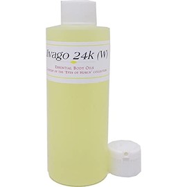 TCEShop Jivago 24K - Type For Women Scented Body Oil Fragrance [Flip Cap - Light Gold - 4 oz.] - ID#34303