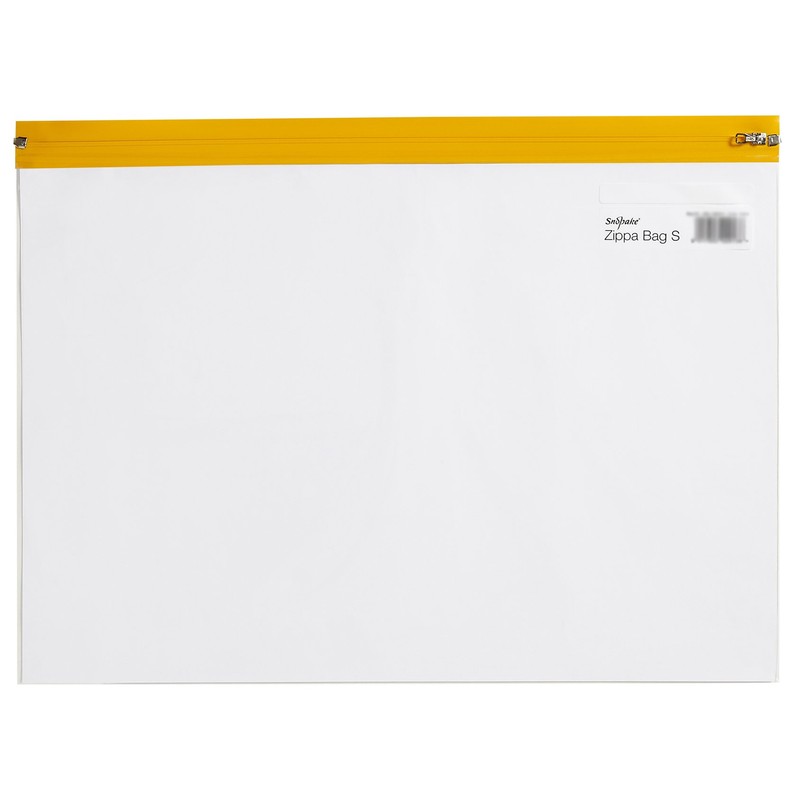 Snopake A4 Zippa-Bag ‘S’ Classic with Write-On Label [Pack of