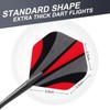 Runmeihe Standard Dart Flights 50 Sets Random 30 Sets, 90
