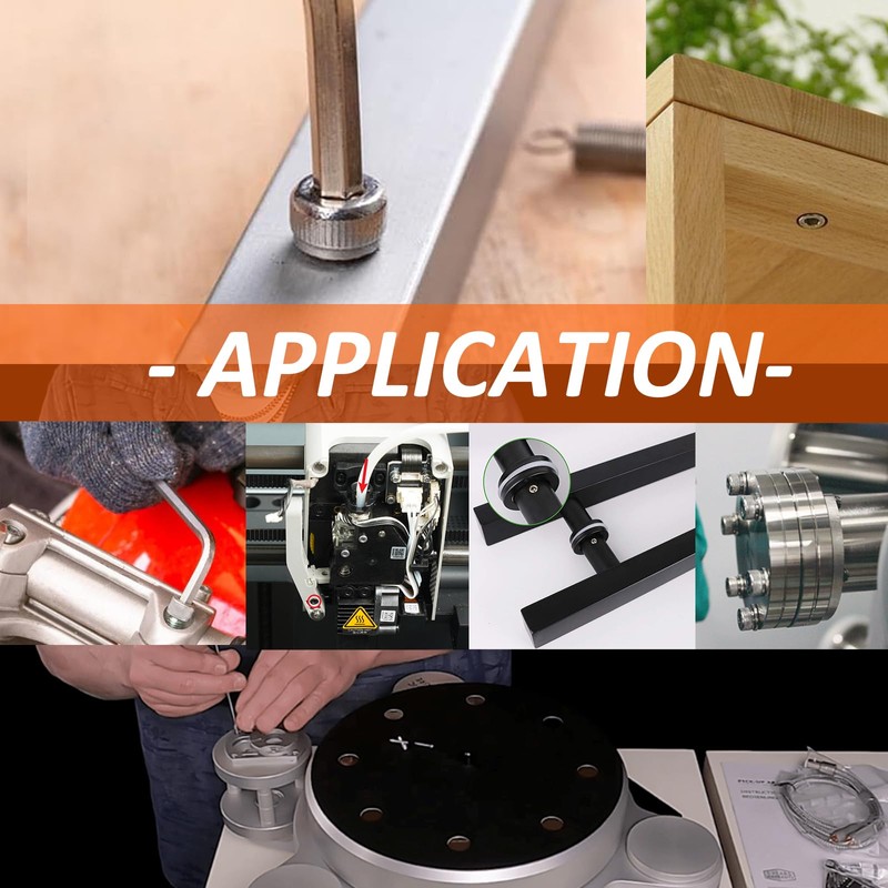 FullFun 360PCS M2.5 x 4/6/8/10/12/16/20/25mm Hex Socket Head Cap Screw