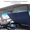 Retractable Car Sun Shade, Retractable Car Sun Shade 70cm Width