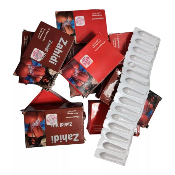 Unbranded ZAHIDI VITA PLUS. BIG HIP ORIGINAL 15 SUPPOSITORIES