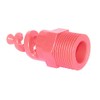 Beduan 1/2" Spiral Cone Nozzle Plastic Atomized Dust Remove Sprayer