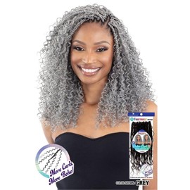 Shake-N-Go Freetress 3x Water Curl Boho Braids 12" (H27/30/613)