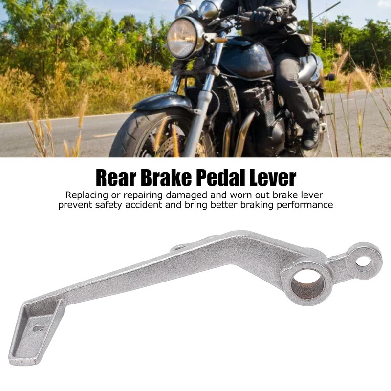 Motorcycle Rear Brake Lever Foot Pedal CNC Aluminum Polished Replacement