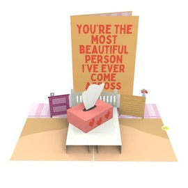 Unhinged ‘Tissue Box’ 3D Pop-Up Funny Birthday Card Anniversary Card Valentines Day Card Love Card Cards For Him Cards For Her Funny Witty Cheeky Joke Card Humorous Silly