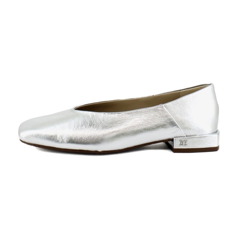 Sam Edelman Women's Kasey Ballet Flat Soft Silver 7 Medium