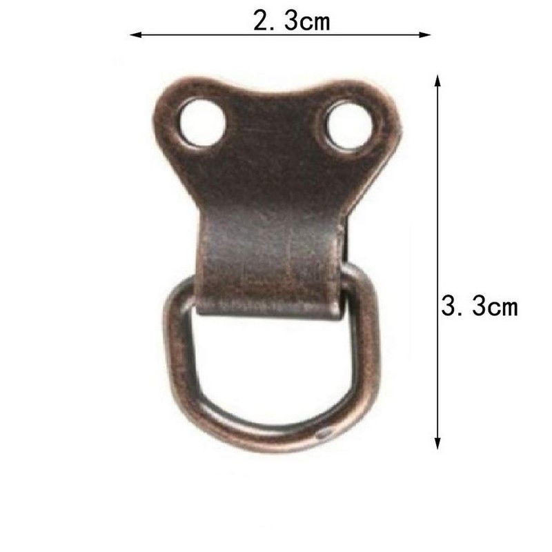 Bronze D Ring Picture Hanger Double D Rings Photo Frame