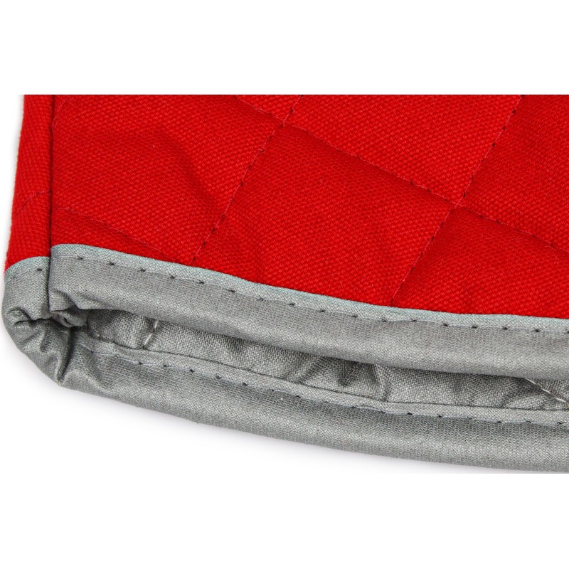 Nouvelle Legende Flame Retardant Quilted Oven Mitts, 17" Heavy-Duty Heat