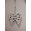 Hanging Wooden Angel Wings