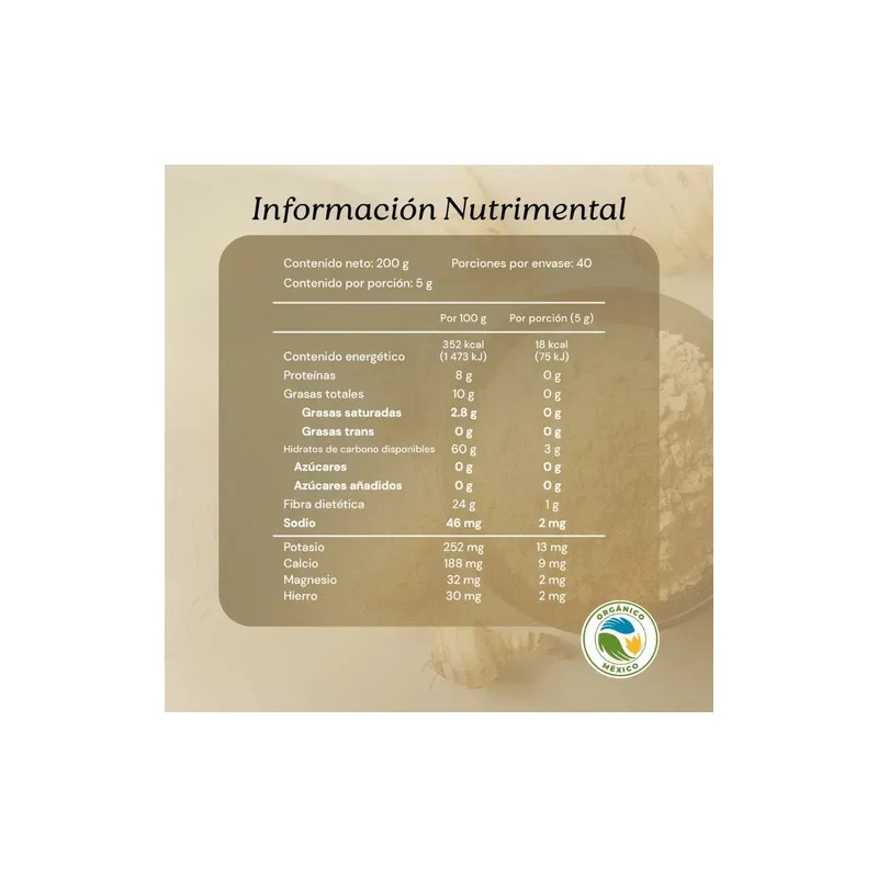 Seremony Maca Peruana Orgánica Vegana En Polvo 200 Grs Sabor