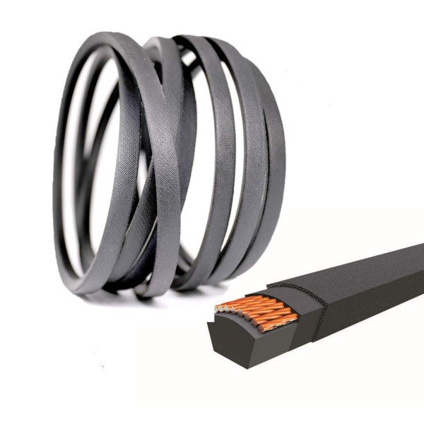 QIJIA Lawn Mower Deck Belt 1/2" x 109" for MTD/Cub