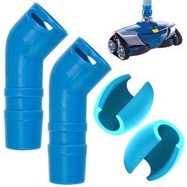 R0526800 Hose Float & R0532400 Twist Lock 45-Degree Elbow Compatible with Baracuda T5 Duo X7 Quattro & Zodiac MX6 MX8 Suction Side Pool Cleaners