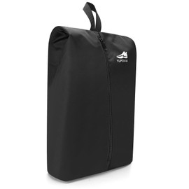 Smell Proof Shoe Cleat Bag for Travel, Active Carbon Lightweight Nylon Water-Resistant Soccer Golf Shoe Storage Organizer Pouch for Gym Sports Travel Work