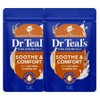 Dr Teal's Epsom Salt Bath Sooth & Comfort Oat Milk Argan Oil, 8 Pieces, 1.3kg / 닥터 틸스 Dr Teal's 엡솜 소금 입욕제 수드 & 컴포트 오트밀크 아르간오일, 8개, 1.3kg
