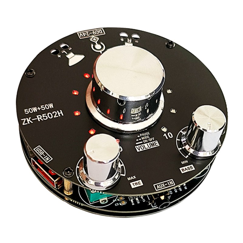 2.1 Channel Power Amplifier Board Stereo Treble Bass Adjustment Bluetooth