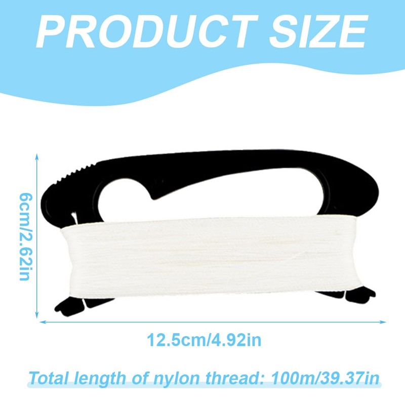 Pratort Pack of 2 100 m Kite Line Spool Kite