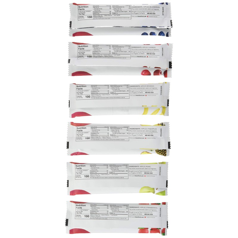 That's it Super Sampler, Pack of 24 (Apple With Blueberry,