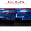 Upower Pack of 2 Exhaust Tip 2.5 inch Inlet 4