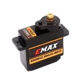 EMAX EMX-SV-0275 ES08MA II 12g Mini Metal Gear Analog Servo for RC Robotics Plane Wing Car Radio Control Vehicles (1pc)