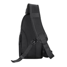 K&F CONCEPT Camera Sling Bag Shockproof Camera Bag 10L Capacity Messenger Bag for DSLR/SLR/Mirrorless Camera Case with Removable Dividers