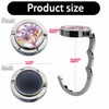 BEAVOING Purse Hanger, Foldable Purse Hook Set of 3 Mixed