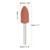 sourcing map 6pcs Rotary Grinding Stones 1/8" Pointed Head Abrasive