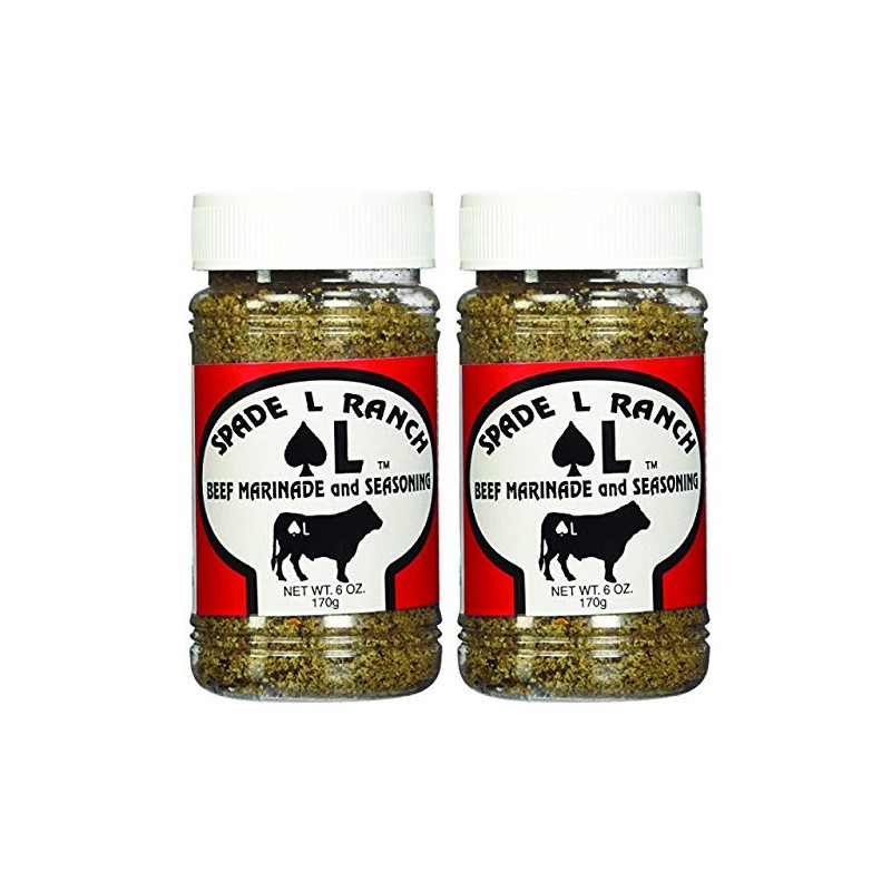 Spade L Ranch Beef Marinade and Seasoning 6 Oz. (Pack