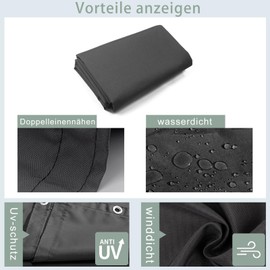 SUN BLOCK Balcony Privacy Screen 90 x 300 cm Balcony Cover PES UV Protection Balcony Protection Weatherproof with Cable Ties, Anthracite