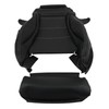 WFLNHB Artificial Leather Front Driver Side Bottom Seat Cover Black