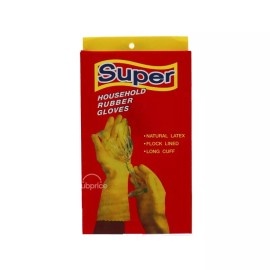 Super Gloves Household Latex Xtra Large - 1 Pair