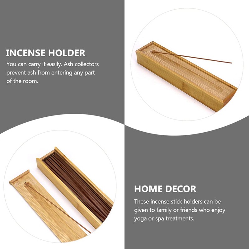 COHEALI 1 x Incense Sticks, Empty Storage Box, Incense Holder,