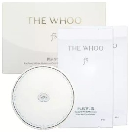 The Face Shop 더 히스토리 오브 후 공진향 설 미백 수분광 쿠션 21호 세트 The History of Whoo Gongjinhyang Seol Whitening Moisture Radiance Cushion Set No. 21
