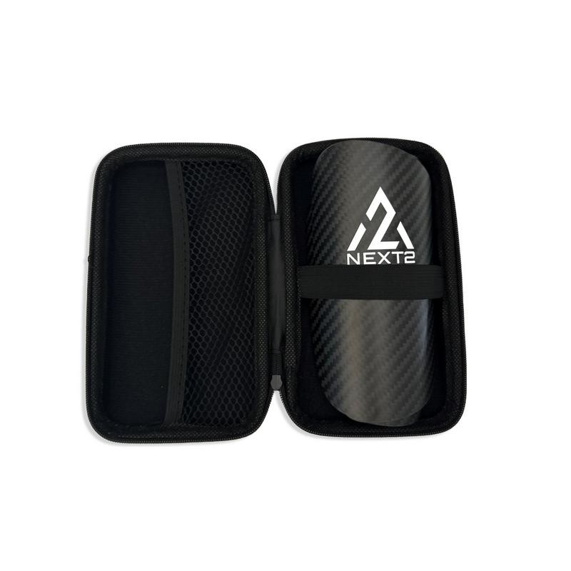 MATTE CARBON FIBER SHIN GUARDS - Size: Small