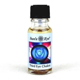 Sun's Eye THIRD EYE CHAKRA essential oil, VEGAN, aromatherapy, 1/2oz FREE SHIP